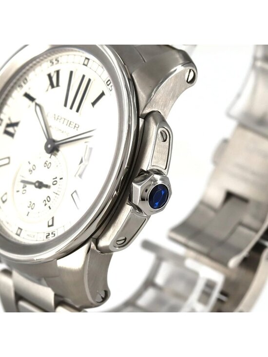 Cartier Caliber de LM SS Automatic Winding Watch main image 5